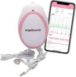 AngelSounds doppler ultrahangos Magzati Szívhang Hallgató (JPD-100S mini Smart)