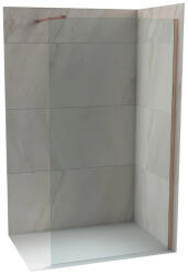  Walk-in zuhanyfal COPEN MONTE 900x2000 mm víztiszta üveg, 8 mm, rose gold profil (C-02-S90RG)