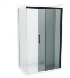  Tolóajtós zuhanyajtó COPEN ALPHA BLACK 1200x2000 mm víztiszta üveg, 8 mm (C-02-B9120SC)