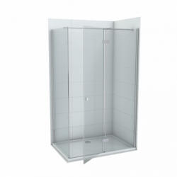  COPEN FONTA fix oldalfal 800x1950 mm, 6 mm víztiszta üveg (C-02-3080)