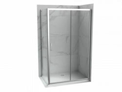  COPEN PROJECT komplett tolóajtós zuhanyajtó 1100x1950 mm, 6 mm víztiszta (C-02-12110)