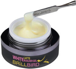 Brillbird LATTE GEL - Latte Műköröm építőzselé - Babyboomer technikához is 50ml TF