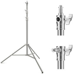 K&F Concept lámpaállvány, 289cm magasság, 11kg teherbírás, rozsdamentes acél (KF-34-044)