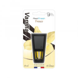Real fresh Autóillatosító készülék 8 ml vanília (15158) (15158)