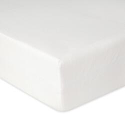 Babymatex Jersey lepedő gumival, 60x120 Fehér - pepita