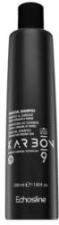 Echosline Karbon 9 Charcoal Shampoo șampon pentru par vopsit, decolorat și tratat chimic 350 ml