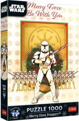 Trefl Puzzle Trefl din 1000 de piese - Star Wars: Patrula de Crăciun (12086) Puzzle