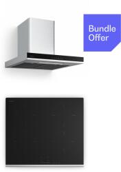 Klarstein Verosteel indukciós főzőlap + Verosteel páraelszívó | 60 cm (10047433+10047407) (10047433+10047407)