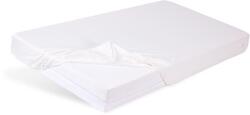 BabyMatex Gumis vízálló lepedő Bamboo fehér 60x120 cm - pepita