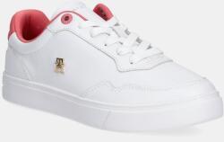 Tommy Hilfiger sneakers din piele ESSENTIAL ELEVATED COURT SNEAKER 9BYA-OBD02P_00X (FW0FW08680)