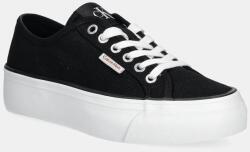Calvin Klein teniși VULC FLATFORM CTN LOGO TAG 9BYA-OBD03T_99X (YW0YW01838)
