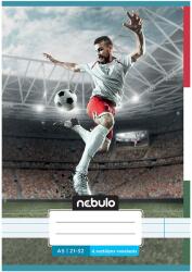 Nebulo Nebulo: Tűzött 4. osztályos labdarúgó mintás vonalas füzet 21-32 A/5 (VO4-1-VM-A5-12346295)