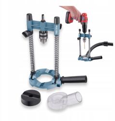 Extol Fúróállvány, 1-10mm fejjel, fém, állítható, 75mm max. átmérő (8807005)