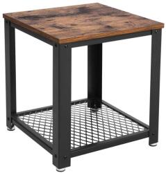 Euziel ELDUR kisasztal barna/fekete LET41XV1 (EZ0277)