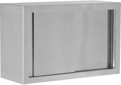  YATO YG-08900 Fali szekrény rozsdamentes két tolóajtóval 1000x400x650mm (YG-08900)