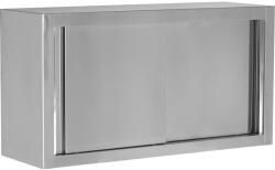  YATO YG-08901 Fali szekrény rozsdamentes két tolóajtóval 1200x400x650mm (YG-08901)