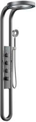 Leziter Aquajet hidromasszázs zuhanypanel szürke (LAJHZ-GR) - geminiduo