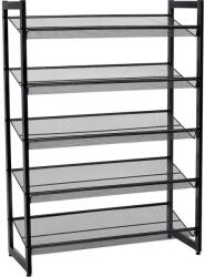 Euziel Cipőszekrény ALVORO fekete LMR005BV1 (EZ0070)