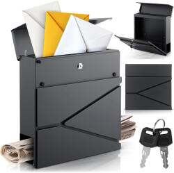 Humberg Leveleknek szánt postaláda 37x37x10, 5 cm antracit HM-862 (586200)