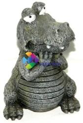 Szer-Ber Krokodil porlasztós akvárium dekor