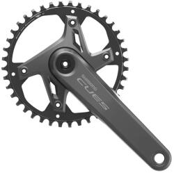 Shimano Cues FC-U6000-1 Linkglide integrált tengelyes hajtómű, 42T, 1x9s, 1x10s, 1x11s, 170 mm, szürke