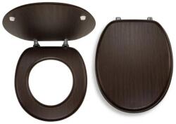 FERRO Ferro mdf WC-ülőke cersanit roca-hoz, univerzális (WC/WENGE)