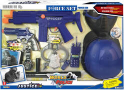 PLEJO Set de poliție cu cască (M30957) Set bricolaj copii