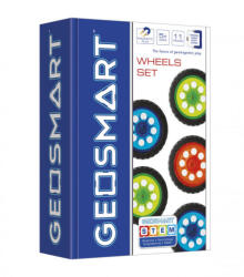 GeoSmart Set roți GeoSmart, 11 buc (GEO100) Jucarii de constructii magnetice