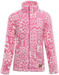 Alpine Pro Eflino gyerek pulóver Gyerek 164-170 / rózsaszín/fehér