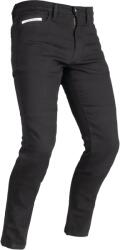Oxford Blugi motociclisți crop OXFORD ORIGINAL APPROVED SUPER STRETCH JEANS AA SLIM FIT, negri (AIM110-404)