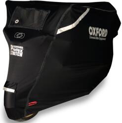 Oxford Husă pentru motocicletă Oxford Protex Stretch Outdoor cu membrană climatică, neagră (AIM001-33) - motozem - 765,50 RON
