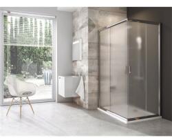 RAVAK Blix BLRV2K-90 zuhanykabin krómhatású+grape (RAV-1XV70C00ZG)