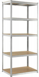 Intenso fém polc- 180 x 100 x 60 cm (5 polc)