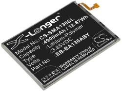 Cameron Sino Cameron Sino 4900mAh Samsung Galaxy A13 5G, SM-A136B/N, SM-A136M/DS, SM-A136B/DSN, SM-A136U, SM-A136R4, SM-A136T, SM-S136DL, SM-A136U1, SM-A136W akkumulátor / akku (CS-SMA136SL)