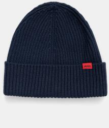 HUGO gyapjú sapka fekete, gyapjú, 50524570 - kék Univerzális méret