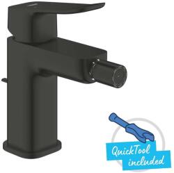 GROHE Dice - Bidé csaptelep leeresztővel, matt fekete 1018772430 (1018772430)