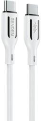 SENDEM Кабел Sendem T77, USB - C към USB - C, 1.2m, 66W, Бял (KAB000184)