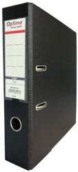 Optima Biblioraft plastifiat 7.5 cm, negru, OPTIMA Budget (OP-50037505)