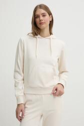 GUESS felső SOFIA bézs, női, sima, kapucnis, O5RQ02 KCO31 - bézs M