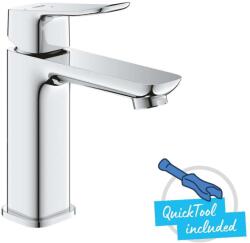 GROHE Dice - Mosdócsaptelep Push-Open leeresztővel, hidegindítással, króm 1018360000 (1018360000)