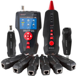 Noyafa NF-8601W - multifunkciós kábelteszter 8 adapterrel (8601w)