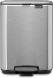 Brabantia Coș de gunoi cu pedală Bo, 4 l, oțel mat (237843) Cos de gunoi