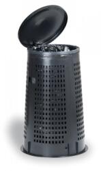 Ing. Marian Podleśny Kültéri hulladékgyűjtő - műanyag, 120 l, fekete