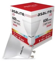 Asalite LED Izzó GU10 spot 7W 3000K (600 lumen) (ASAL0051) (ASAL0051)