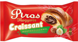 P. O. P. Kft Piros Mogyorós Croissant 55g Mogyorókrémmel - delfinbuvar