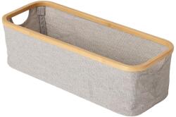 Quax Szürke szövet tárolódoboz Quax Stella 60 x 24 cm (65MM003)