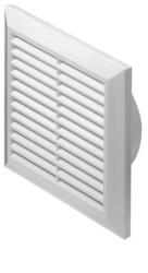  Awenta T83 négyszögletes fali rács 170X170, fehér színben NA125