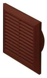  Awenta T83BR négyszögletes fali rács 170X170, barna színben NA125