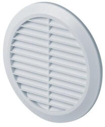  Awenta T42 kerek fali rács, rovarhálóval, fehér színben NA80