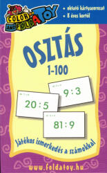 Foldatoy Bt Osztás kártya 1-100 - Játékos ismerkedés a számokkal
